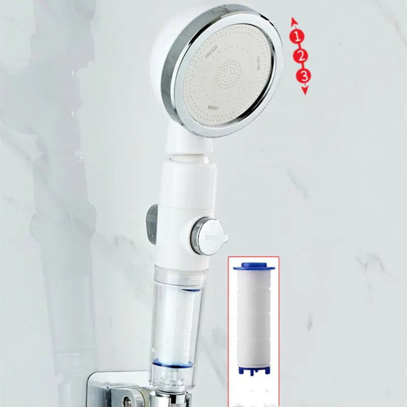 High-Pressure Shower Head with Water Filter and Spray