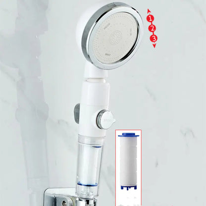 High-Pressure Shower Head with Water Filter and Spray