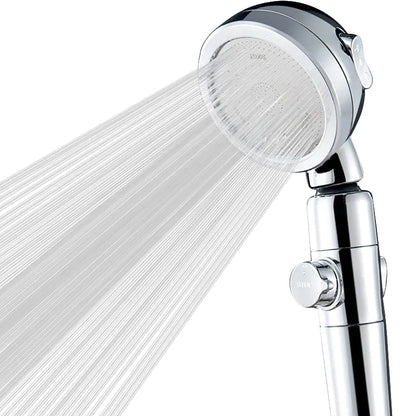 High-Pressure Shower Head with Water Filter and Spray
